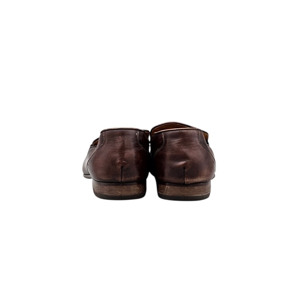 Florsheim Men's Size 44/10 EUC Royal Imperial Italy Brown Leather Tassel Loafers - Picture 4 of 8